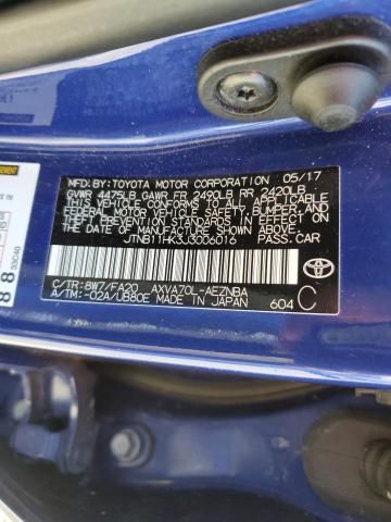 Photo 11 VIN: JTNB11HK3J3006016 - TOYOTA CAMRY L 