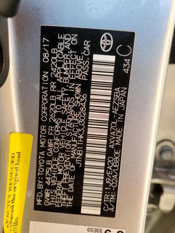 Photo 11 VIN: JTNB11HK3J3028436 - TOYOTA CAMRY L 