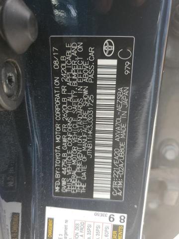 Photo 11 VIN: JTNB11HK3J3031725 - TOYOTA CAMRY L 