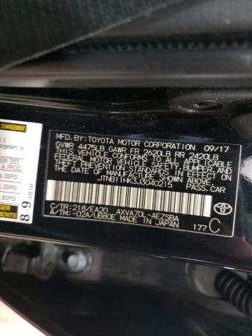 Photo 11 VIN: JTNB11HK3J3040215 - TOYOTA CAMRY L 