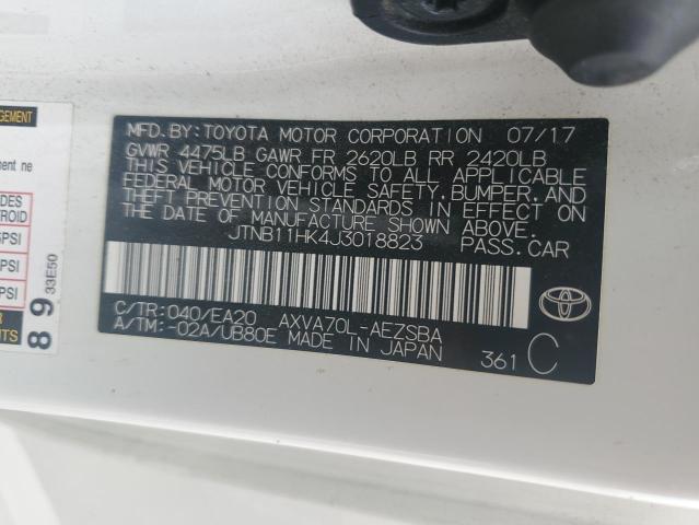 Photo 11 VIN: JTNB11HK4J3018823 - TOYOTA CAMRY 