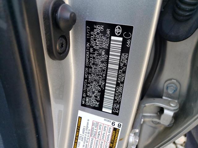 Photo 11 VIN: JTNB11HK6J3051192 - TOYOTA CAMRY L 