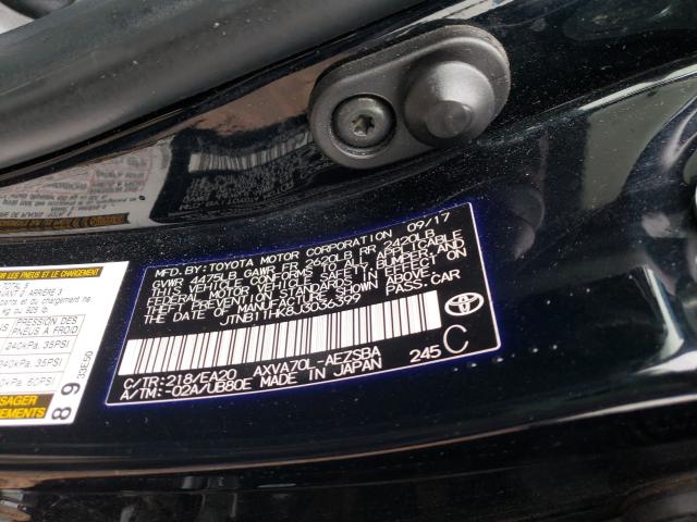 Photo 9 VIN: JTNB11HK8J3036399 - TOYOTA CAMRY L 