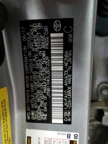 Photo 11 VIN: JTNB11HKXJ3012329 - TOYOTA CAMRY L 