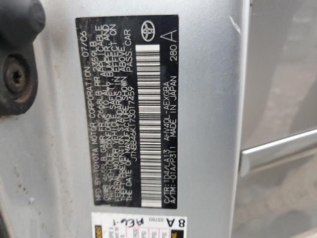 Photo 12 VIN: JTNBB46K173017459 - TOYOTA CAMRY HYBR 