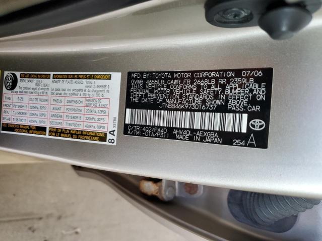 Photo 11 VIN: JTNBB46K973016737 - TOYOTA CAMRY HYBR 