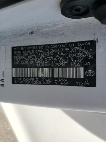 Photo 11 VIN: JTNBE46K093178234 - TOYOTA CAMRY BASE 