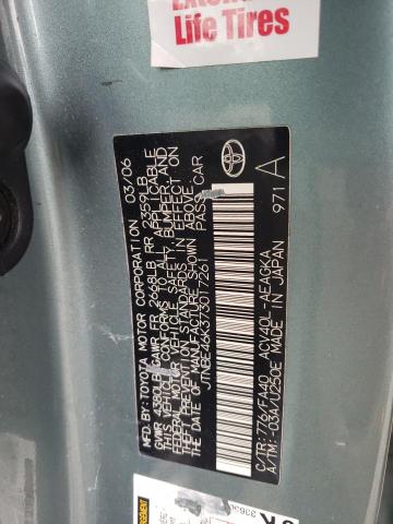 Photo 11 VIN: JTNBE46K373017261 - TOYOTA CAMRY 