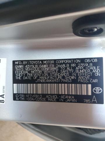 Photo 11 VIN: JTNBE46K693179453 - TOYOTA CAMRY BASE 