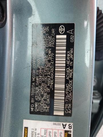 Photo 11 VIN: JTNBE46KX83147779 - TOYOTA CAMRY CE 