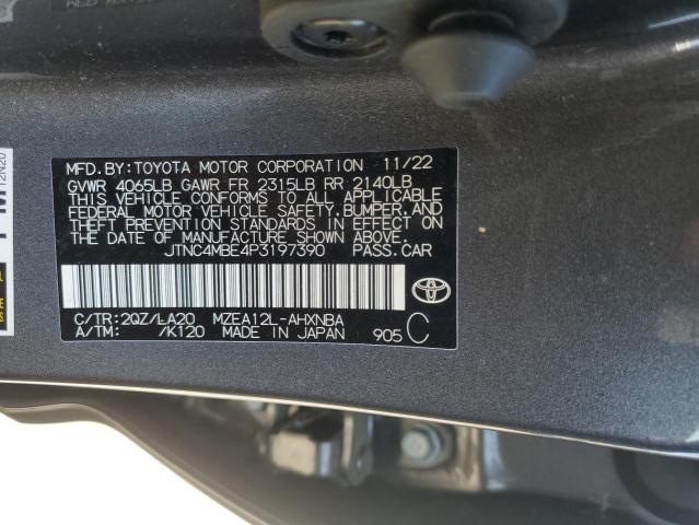 Photo 11 VIN: JTNC4MBE4P3197390 - TOYOTA COROLLA XS 