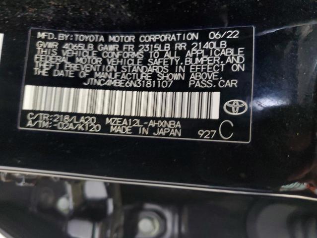 Photo 12 VIN: JTNC4MBE6N3181107 - TOYOTA COROLLA XS 