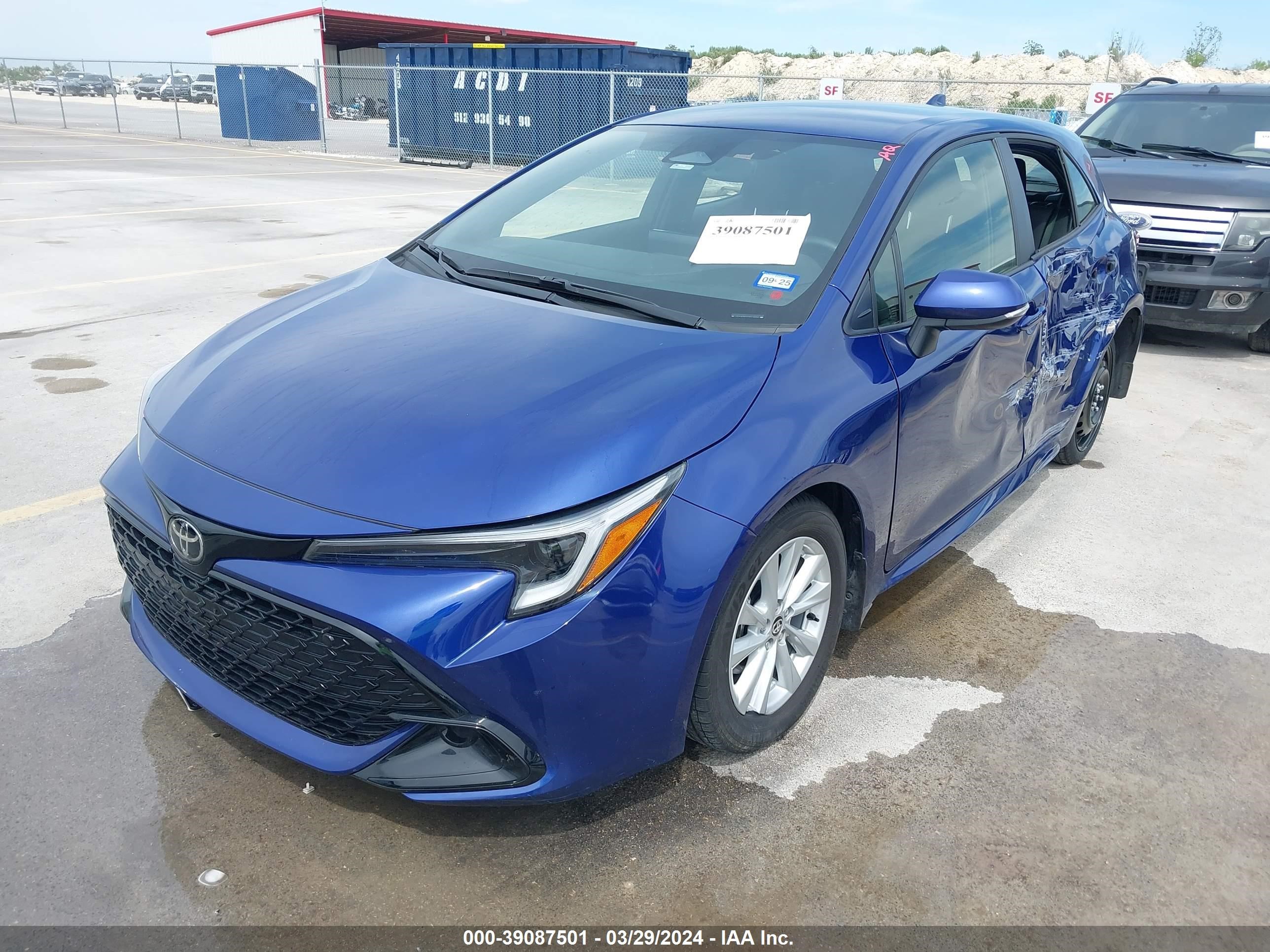 Photo 1 VIN: JTND4MBE1P3213503 - TOYOTA COROLLA 