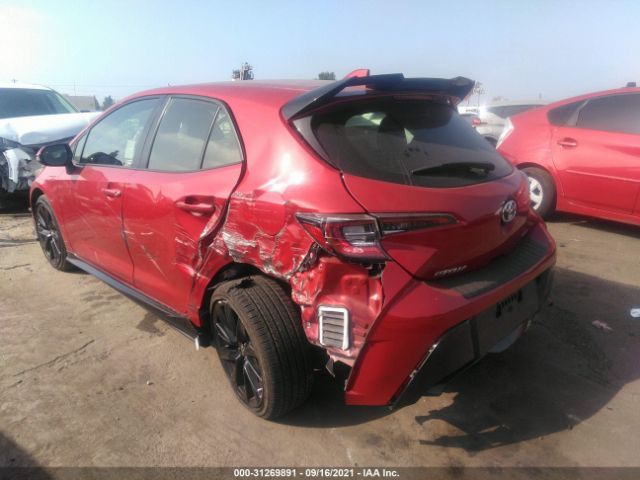 Photo 2 VIN: JTND4MBE4M3114539 - TOYOTA COROLLA HATCHBACK 