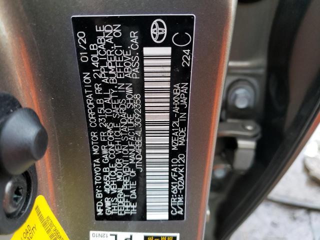 Photo 9 VIN: JTND4RBE4L3092358 - TOYOTA COROLLA SE 