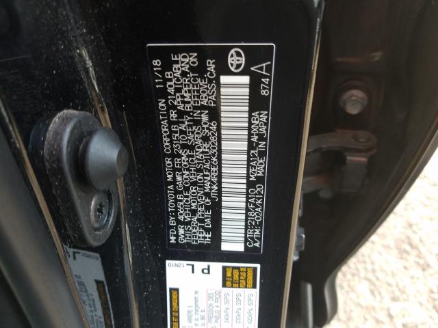 Photo 9 VIN: JTNK4RBE6K3028246 - TOYOTA COROLLA SE 