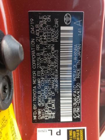 Photo 11 VIN: JTNK4RBE6K3055513 - TOYOTA COROLLA SE 