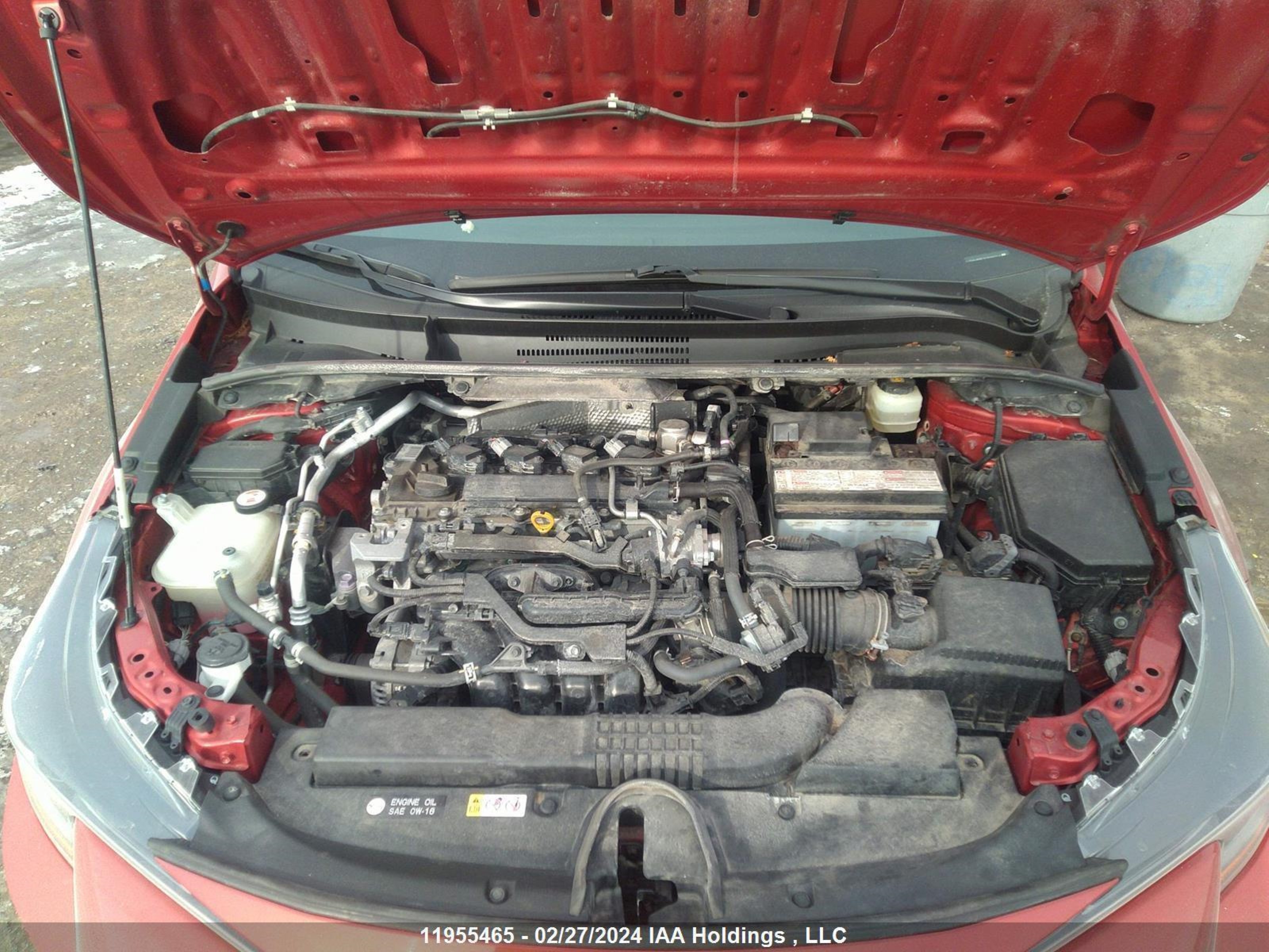 Photo 9 VIN: JTNK4RBE7K3055214 - TOYOTA COROLLA 