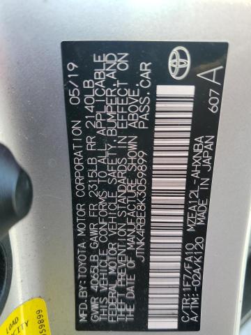 Photo 11 VIN: JTNK4RBE8K3059899 - TOYOTA COROLLA SE 