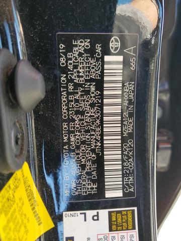 Photo 12 VIN: JTNK4RBE9K3071219 - TOYOTA COROLLA SE 