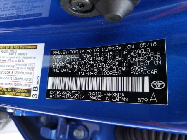 Photo 9 VIN: JTNKHMBX5J1009559 - TOYOTA C-HR XLE 