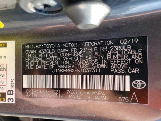 Photo 11 VIN: JTNKHMBX8K1037311 - TOYOTA C-HR 