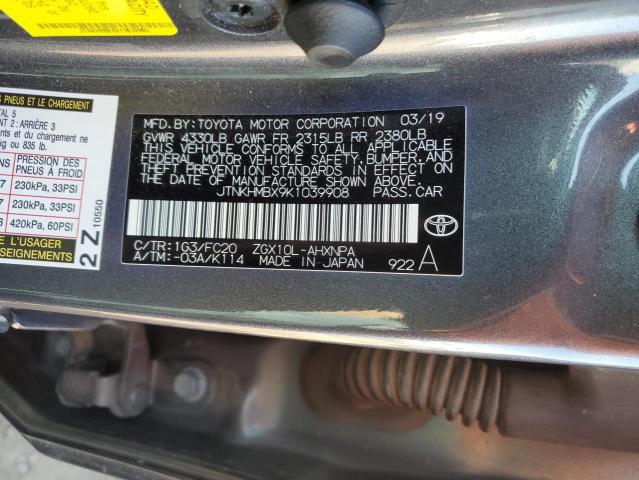 Photo 11 VIN: JTNKHMBX9K1039908 - TOYOTA C-HR 