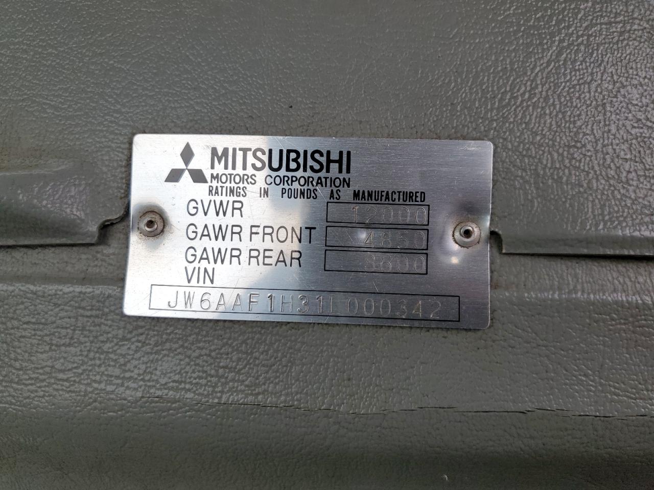 Photo 12 VIN: JW6AAF1H31L000342 - MITSUBISHI NULL 