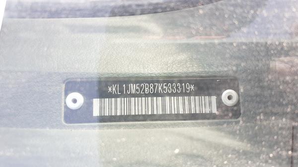 Photo 1 VIN: KL1JM52B87K533319 - CHEVROLET OPTRA 