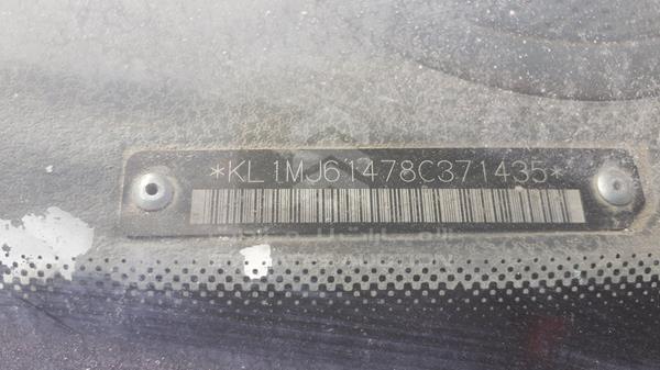 Photo 1 VIN: KL1MJ61478C371435 - CHEVROLET SPARK 