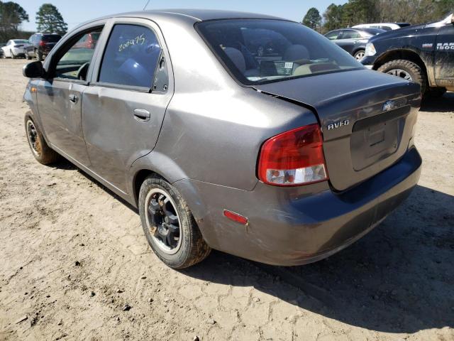 Photo 2 VIN: KL1TD52635B372936 - CHEVROLET AVEO BASE 