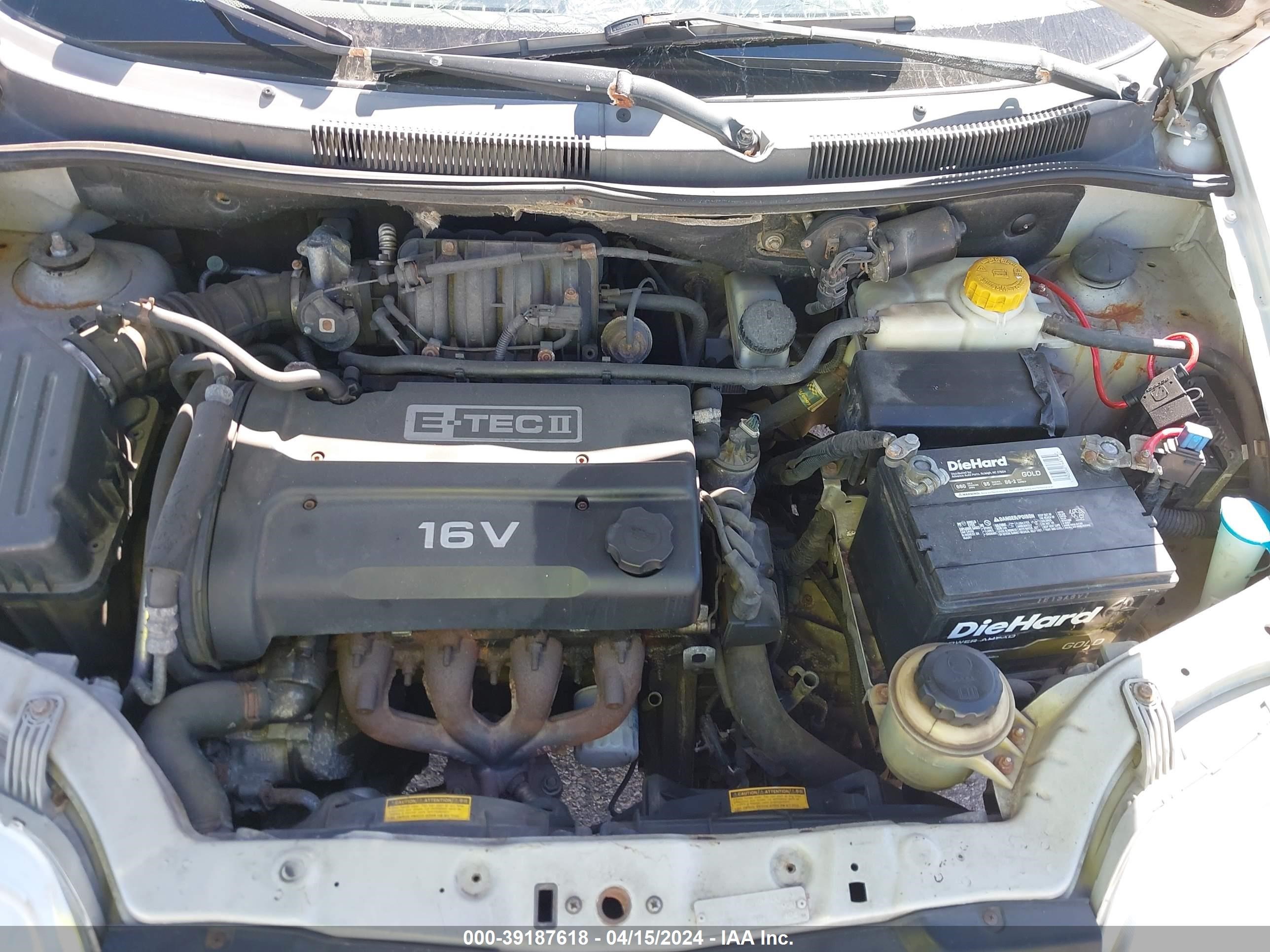 Photo 9 VIN: KL1TD52654B118532 - CHEVROLET AVEO 