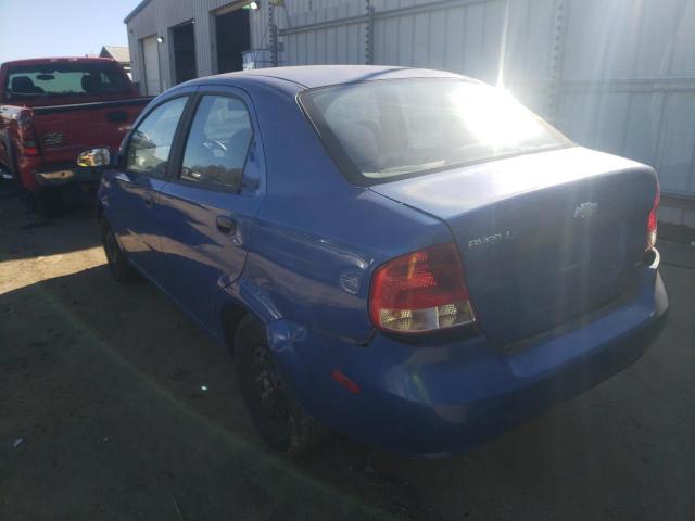 Photo 2 VIN: KL1TD52695B504033 - CHEVROLET AVEO BASE 