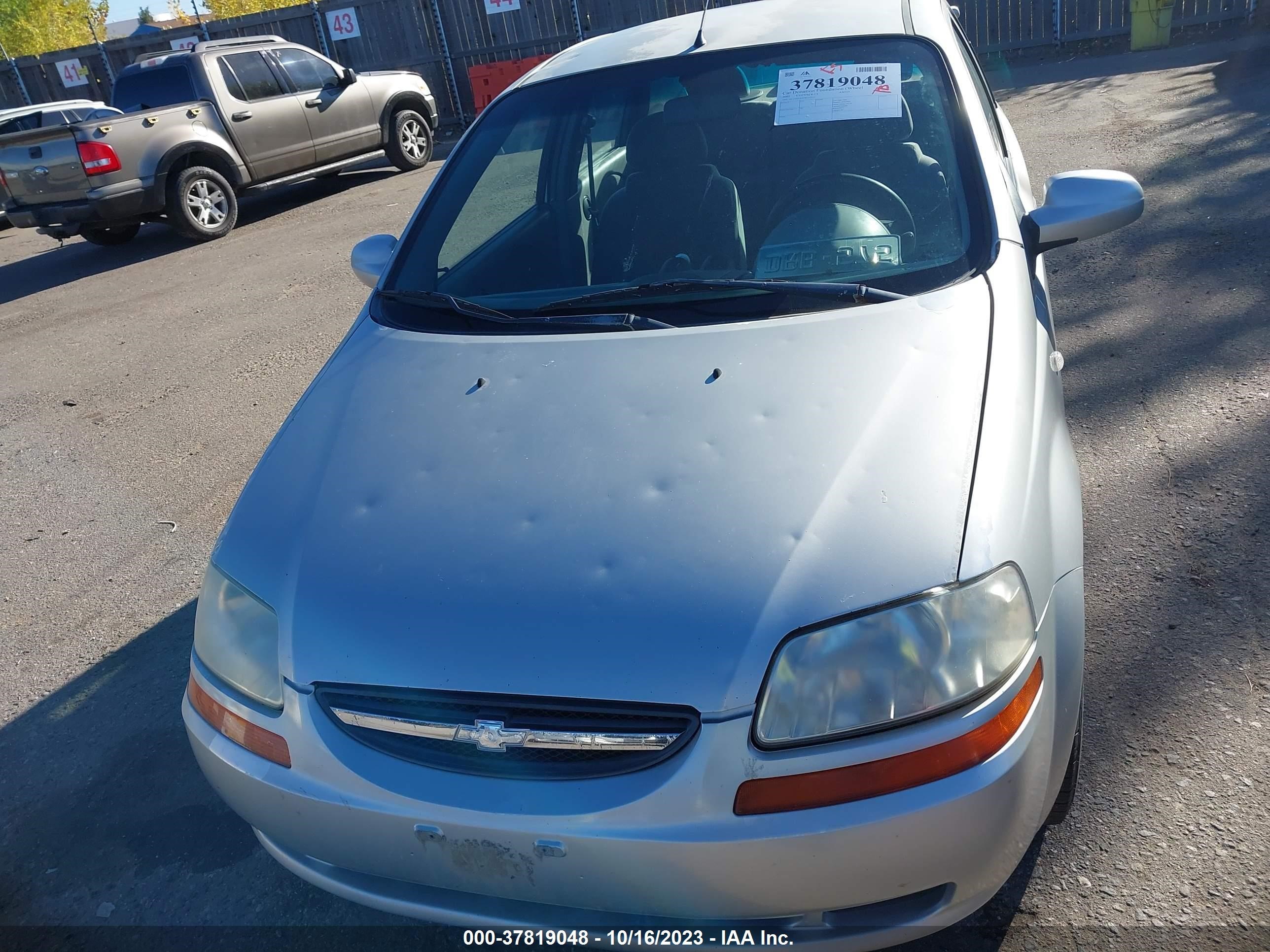 Photo 5 VIN: KL1TD526X5B322373 - CHEVROLET AVEO 