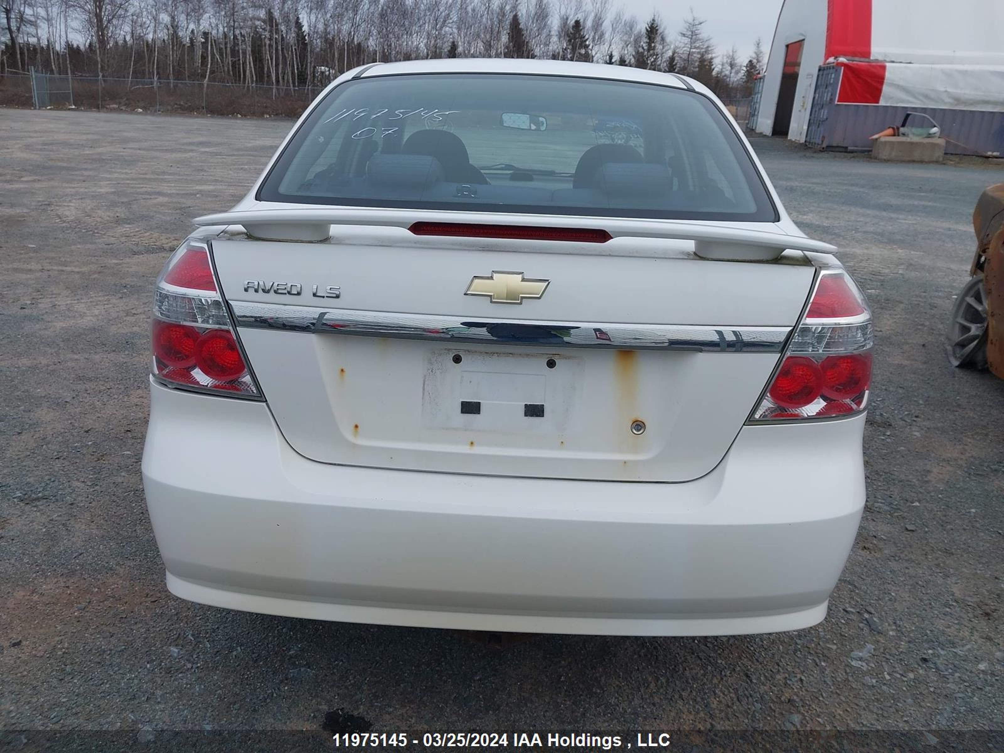 Photo 16 VIN: KL1TD55617B052058 - CHEVROLET AVEO 