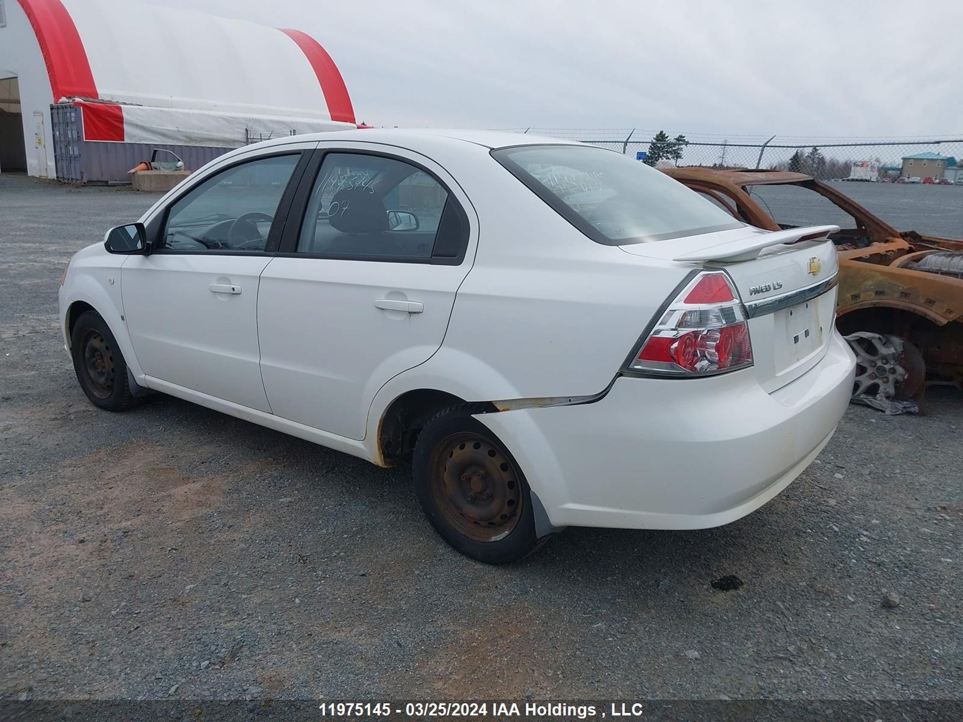 Photo 2 VIN: KL1TD55617B052058 - CHEVROLET AVEO 