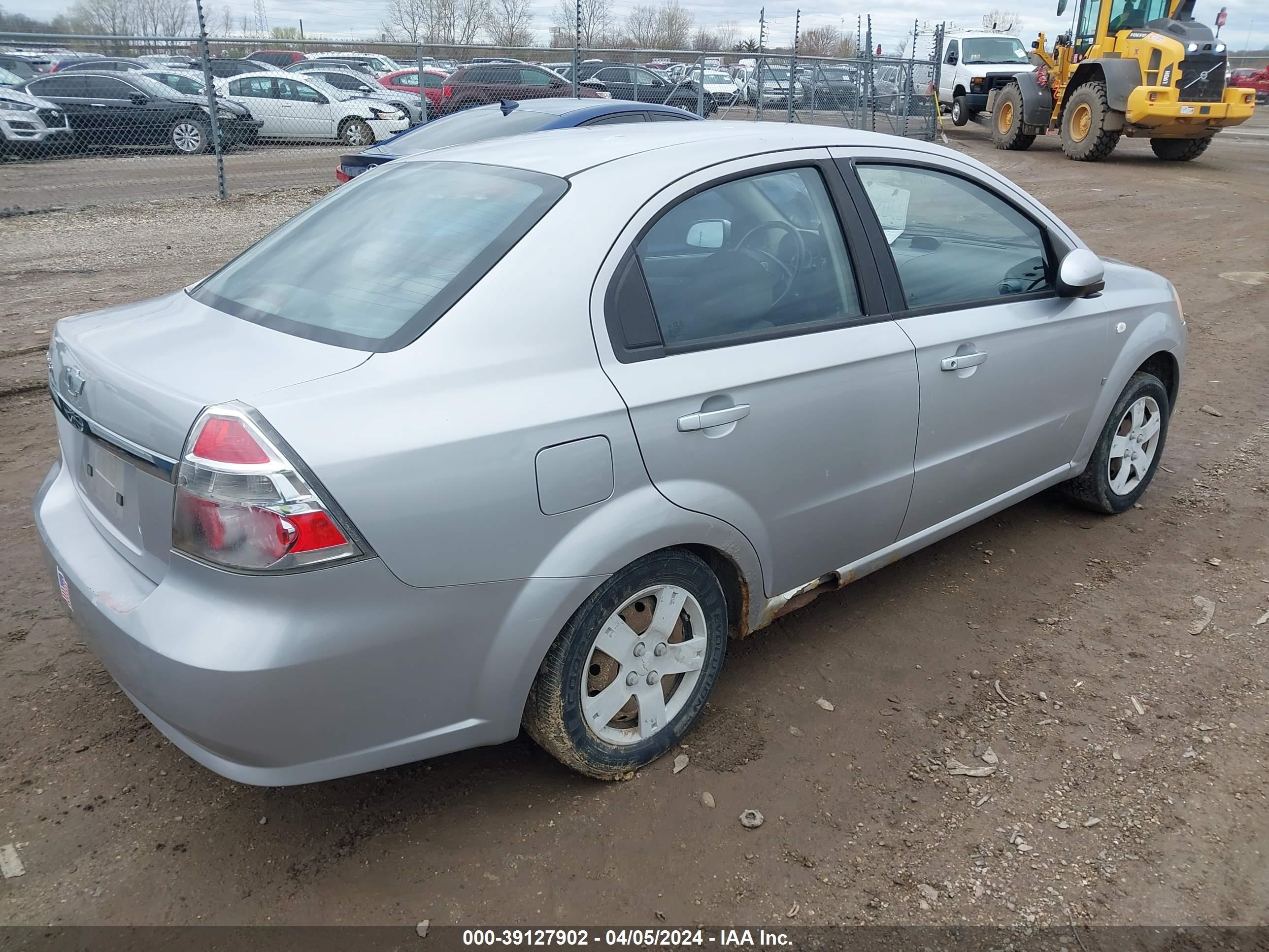 Photo 3 VIN: KL1TD56618B107057 - CHEVROLET AVEO 