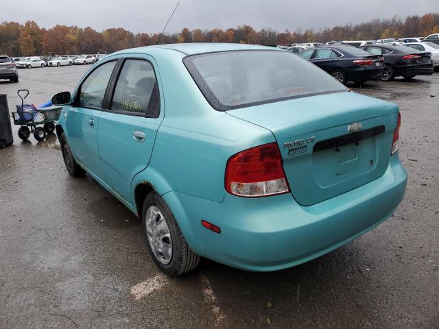 Photo 2 VIN: KL1TD56626B555532 - CHEVROLET AVEO BASE 