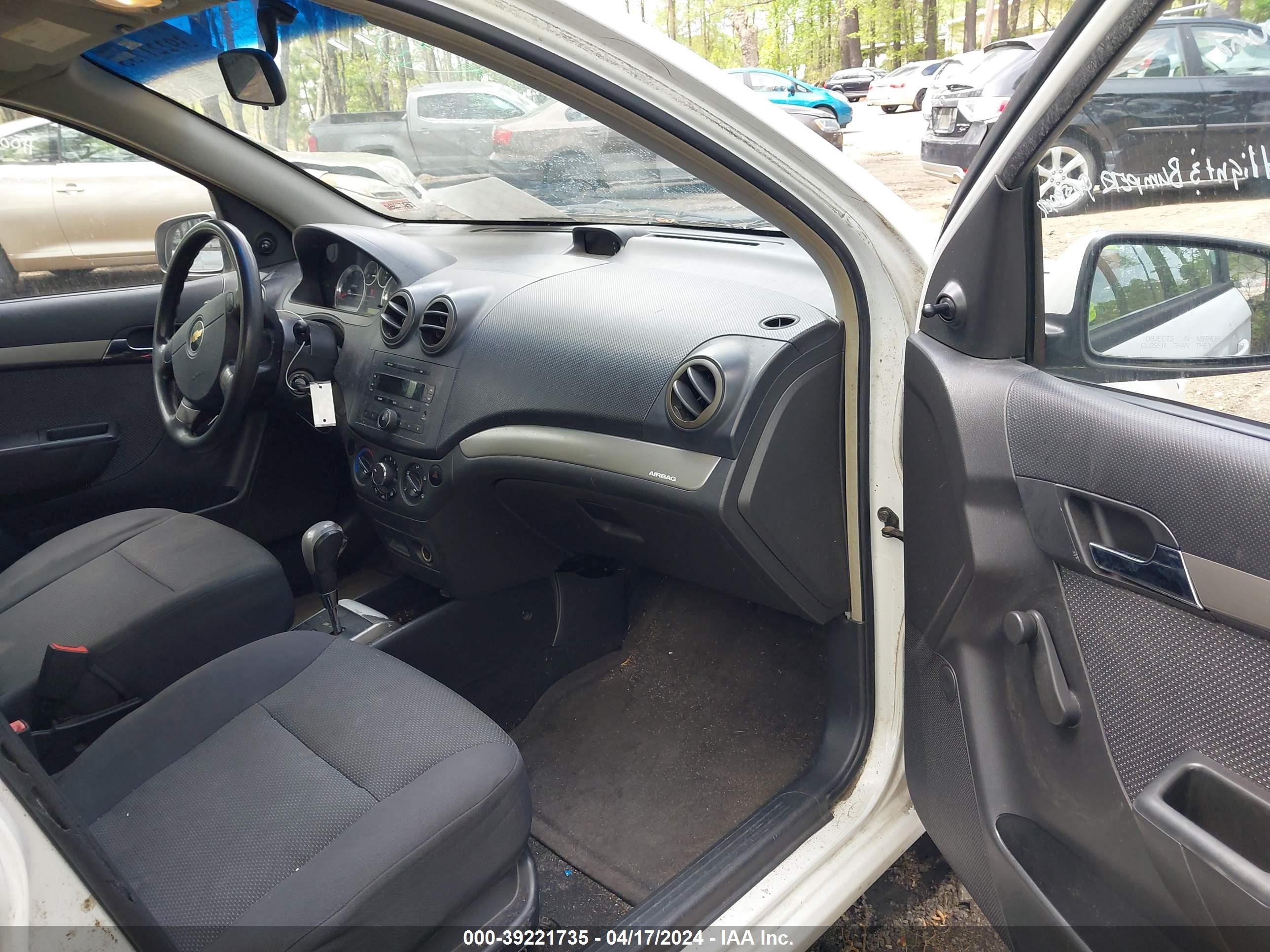 Photo 4 VIN: KL1TD56627B052441 - CHEVROLET AVEO 