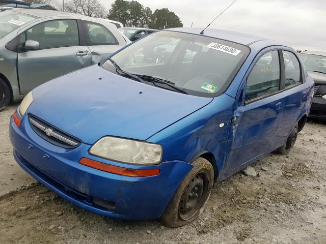 Photo 1 VIN: KL1TD56646B667944 - CHEVROLET AVEO BASE 