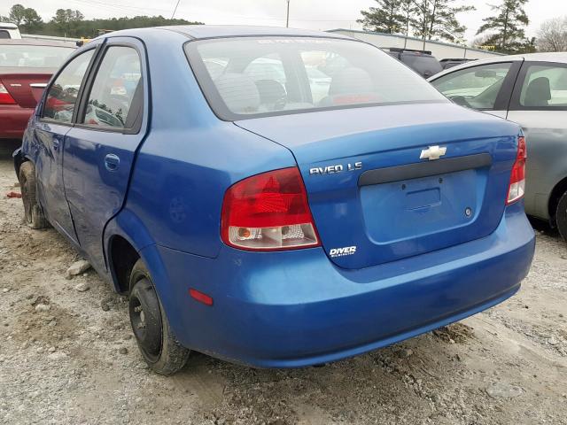 Photo 2 VIN: KL1TD56646B667944 - CHEVROLET AVEO BASE 