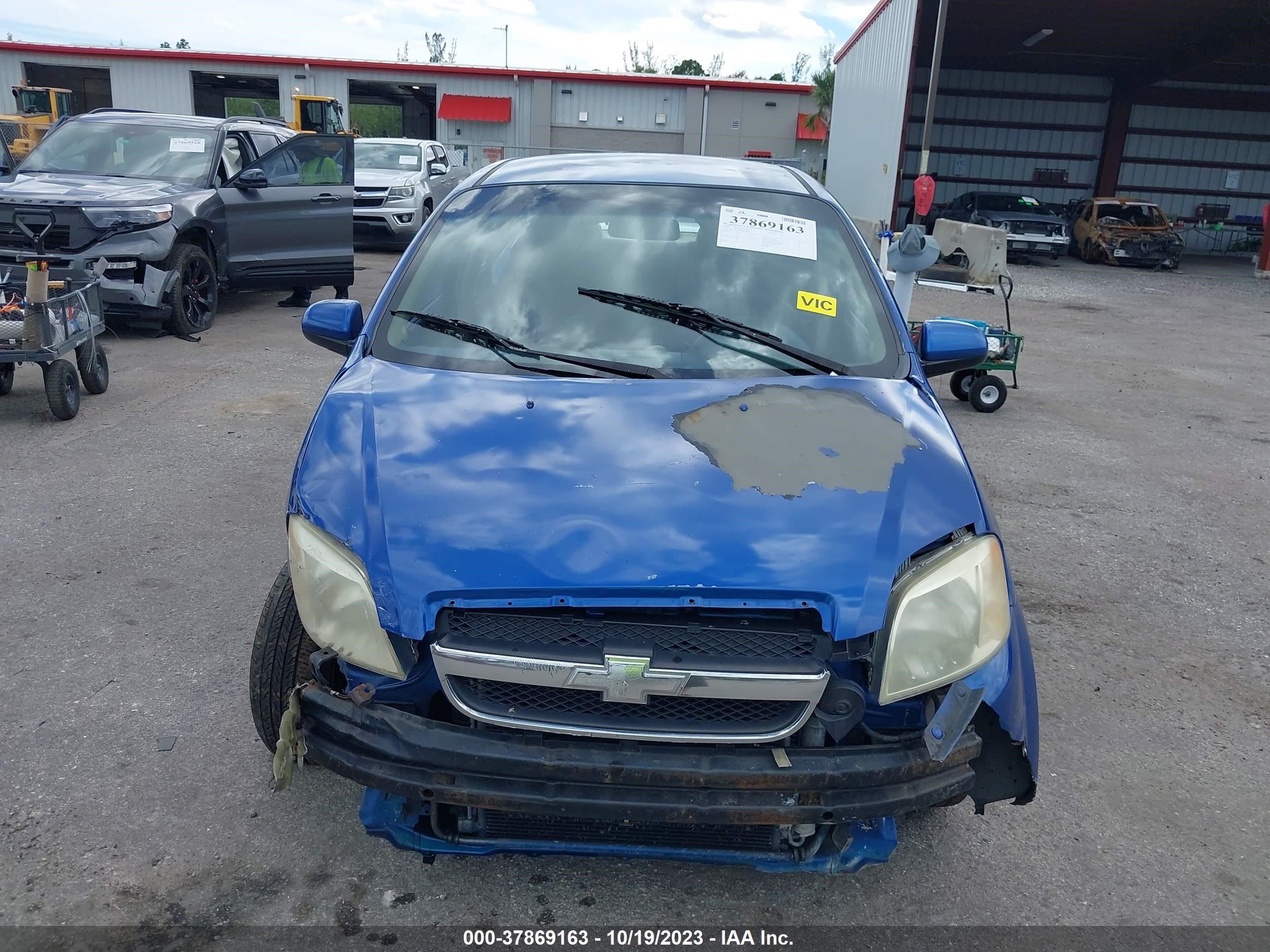 Photo 12 VIN: KL1TD56678B005956 - CHEVROLET AVEO 