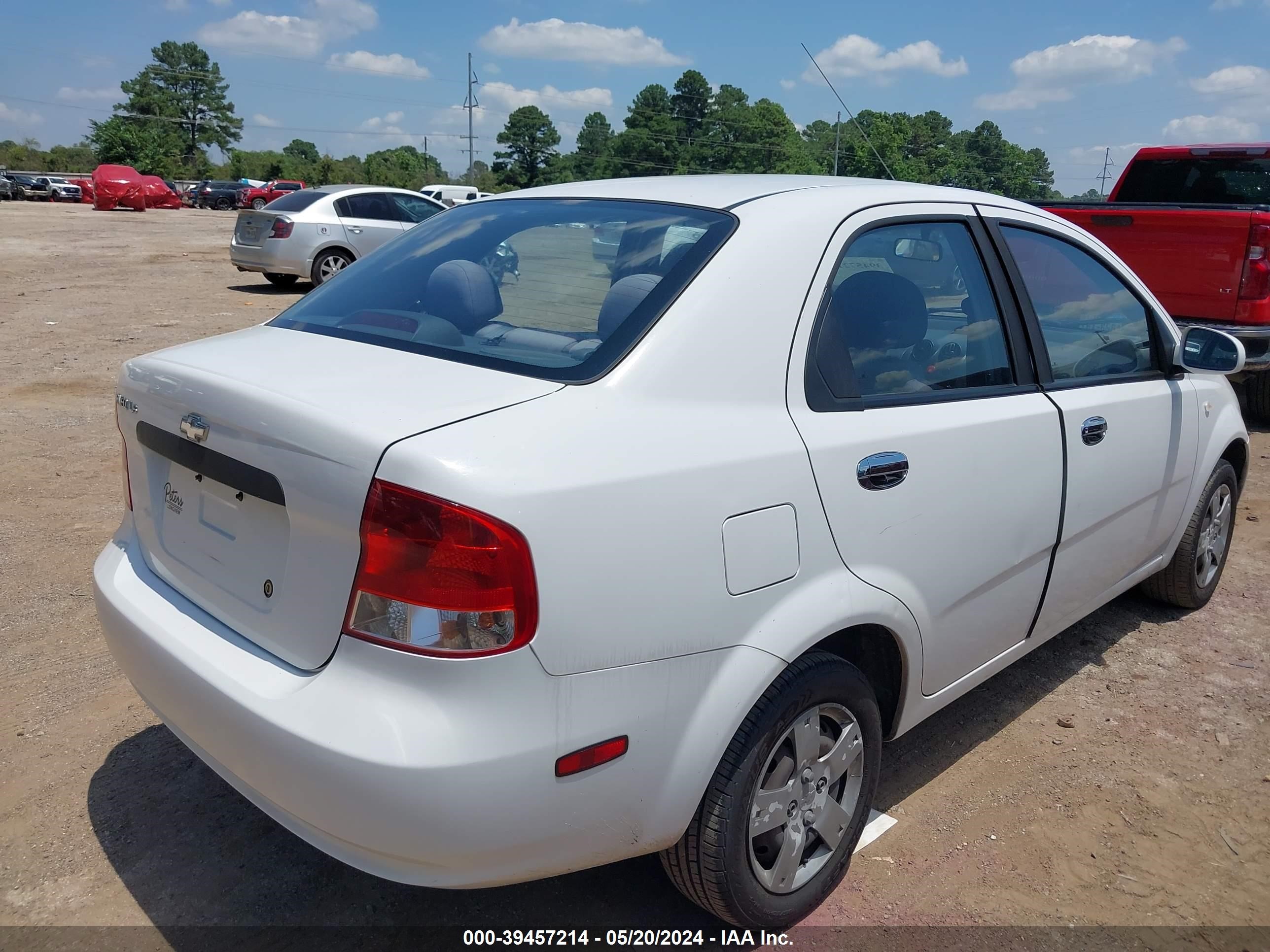 Photo 3 VIN: KL1TD56686B513284 - CHEVROLET AVEO 