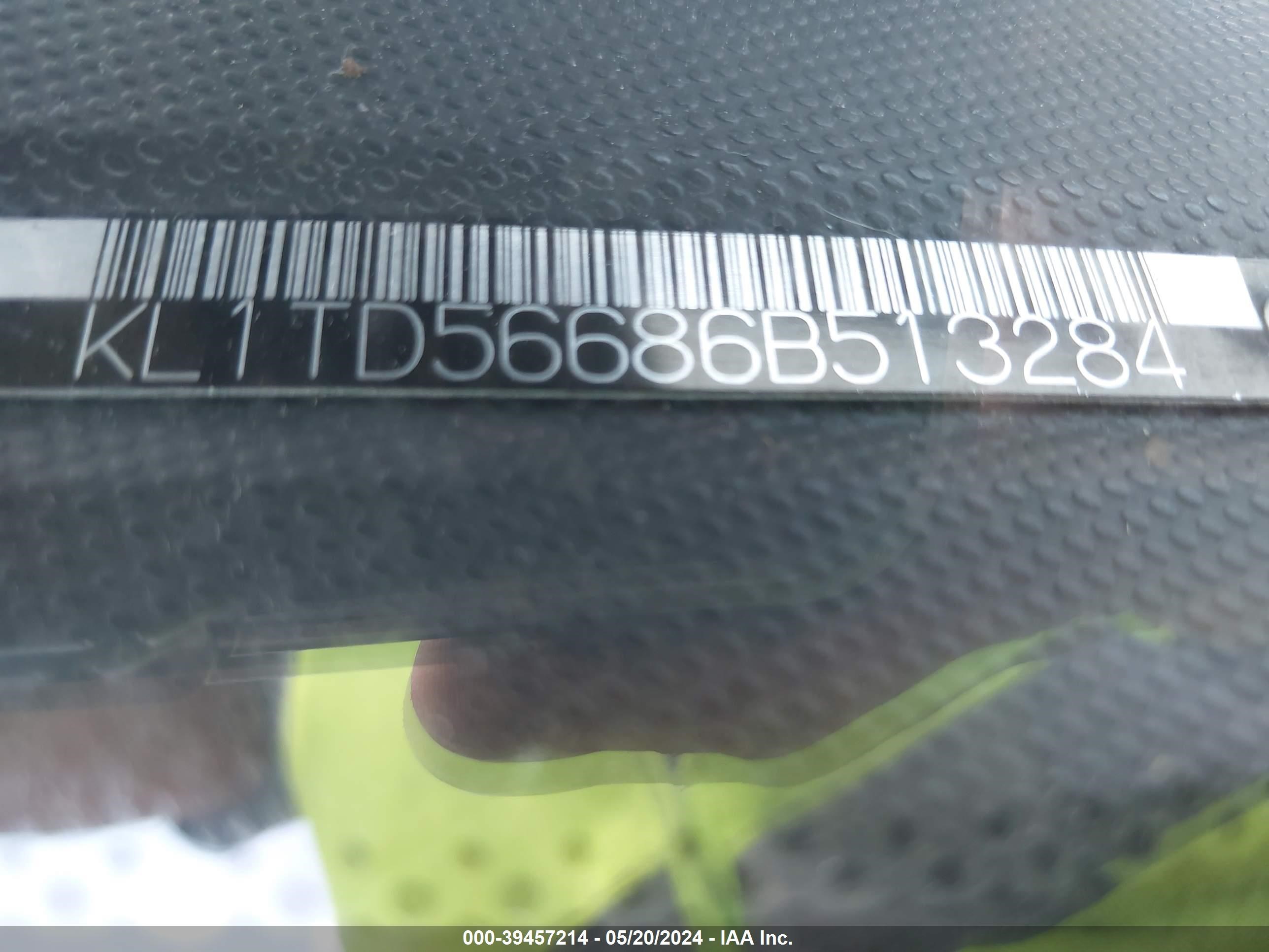 Photo 8 VIN: KL1TD56686B513284 - CHEVROLET AVEO 