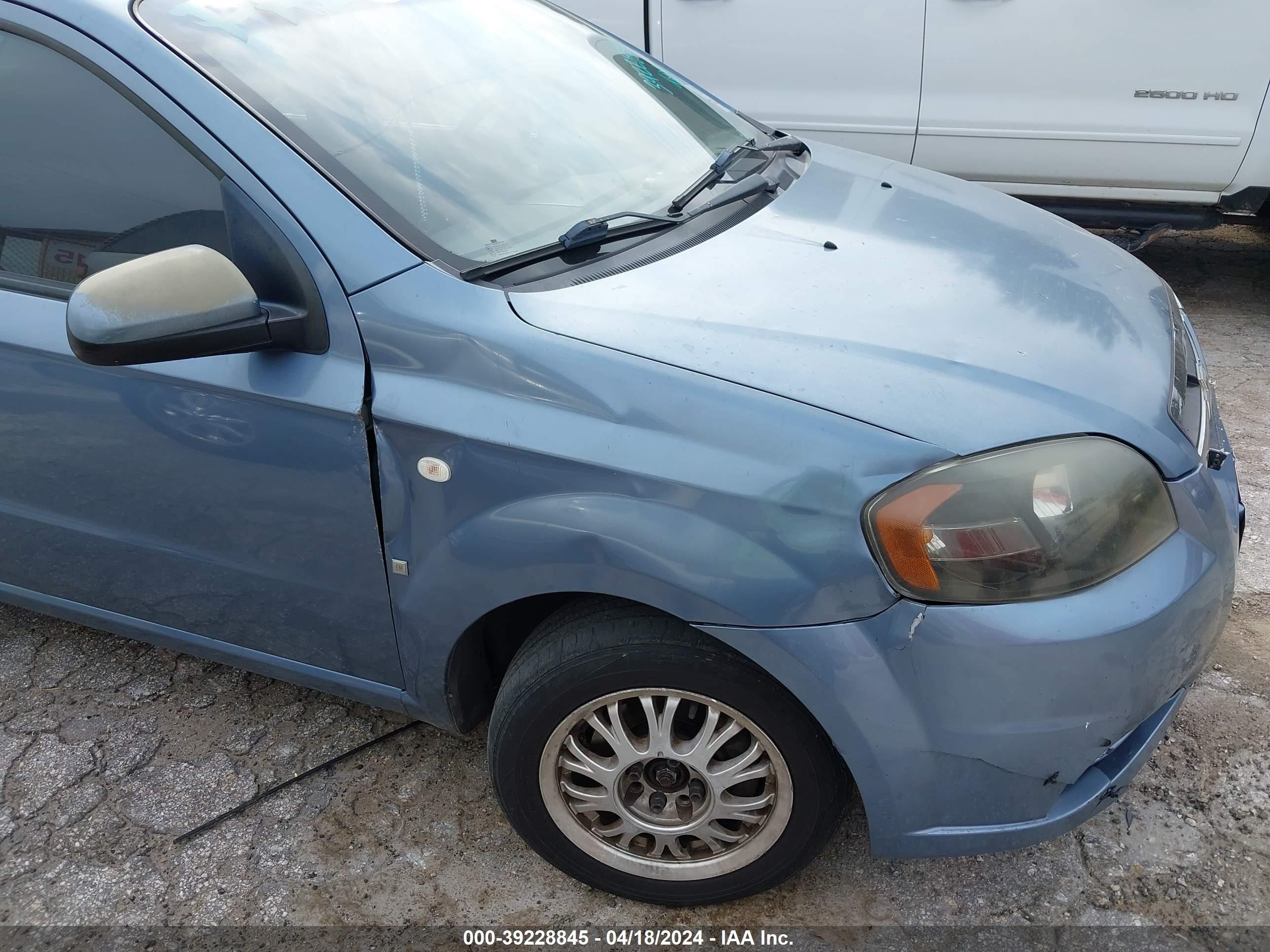 Photo 5 VIN: KL1TD56697B105569 - CHEVROLET AVEO 