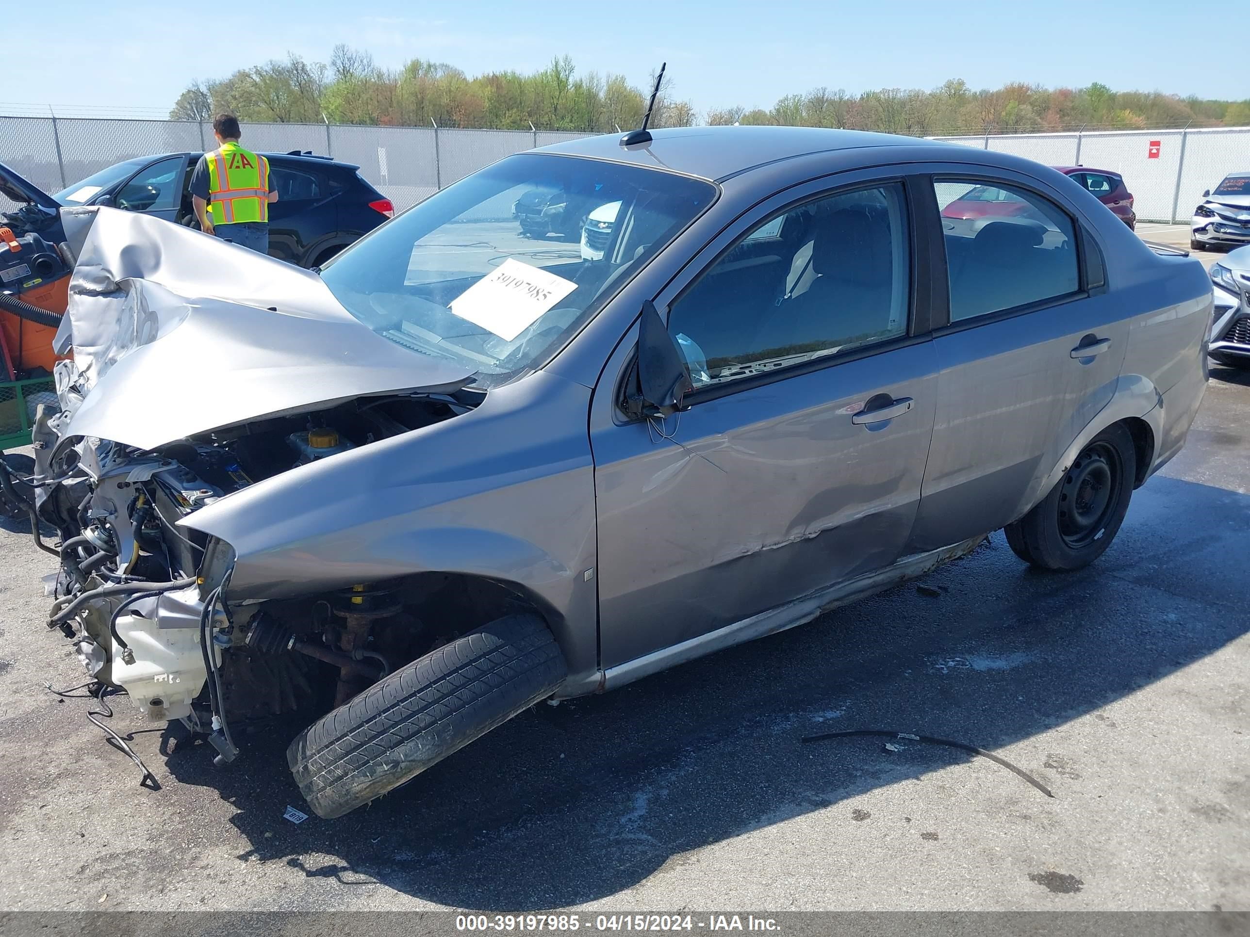 Photo 1 VIN: KL1TD56E29B612386 - CHEVROLET AVEO 