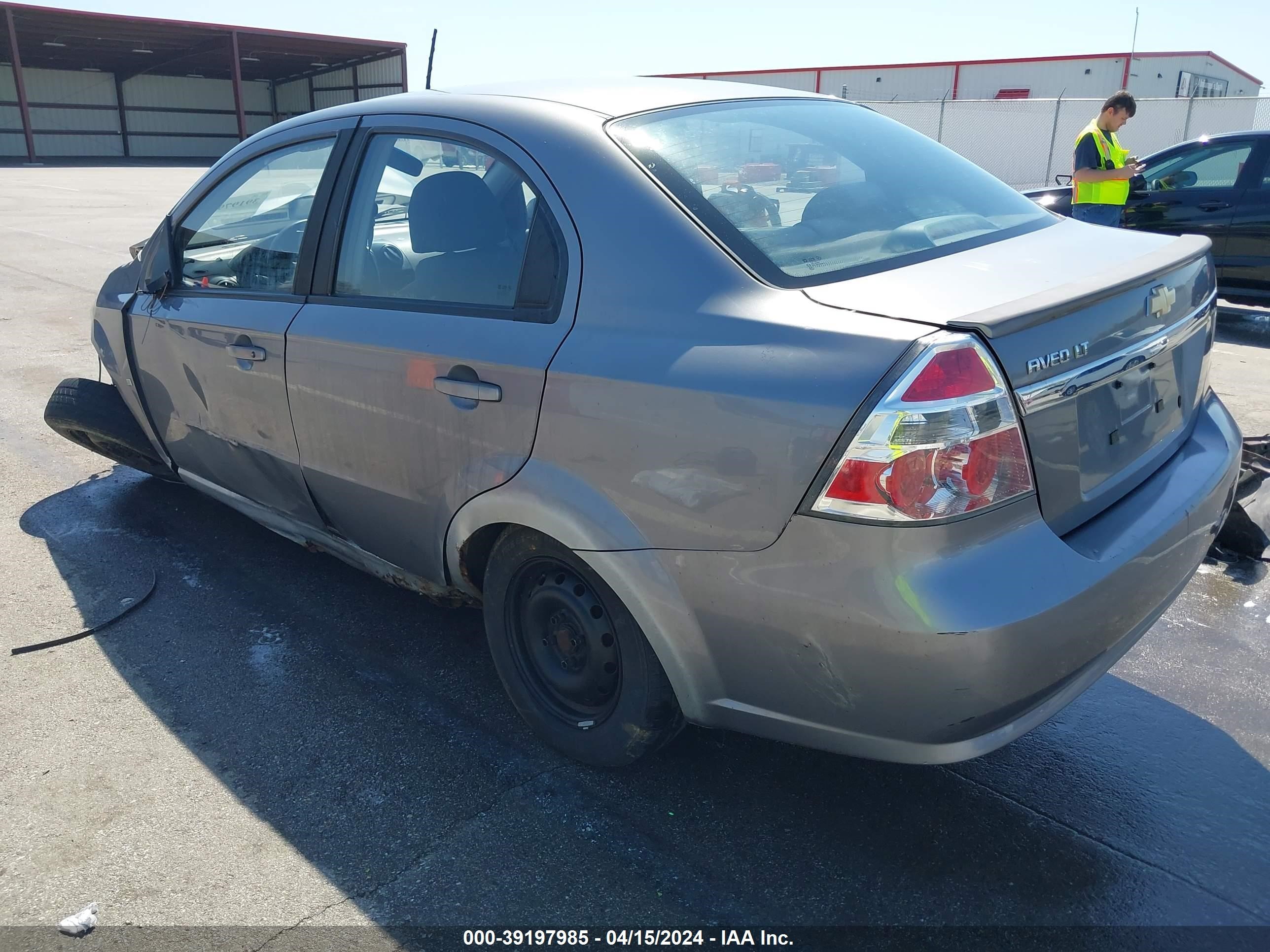 Photo 2 VIN: KL1TD56E29B612386 - CHEVROLET AVEO 