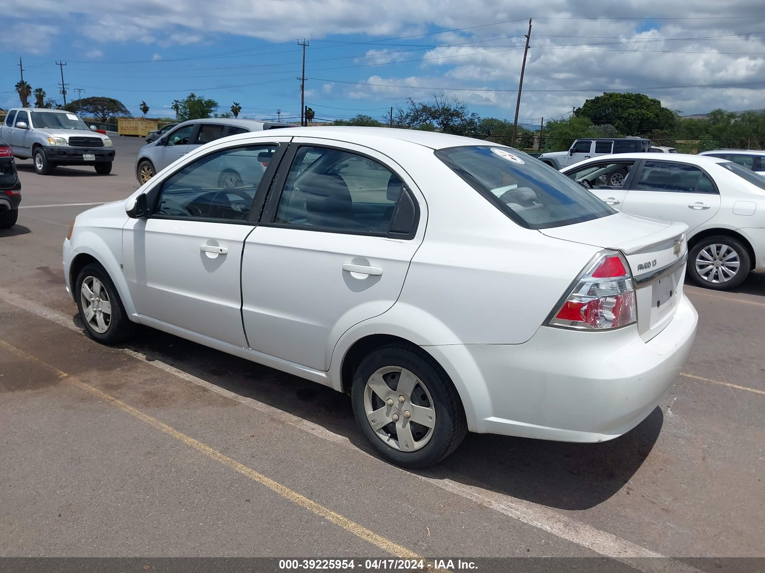 Photo 2 VIN: KL1TD56E59B662375 - CHEVROLET AVEO 