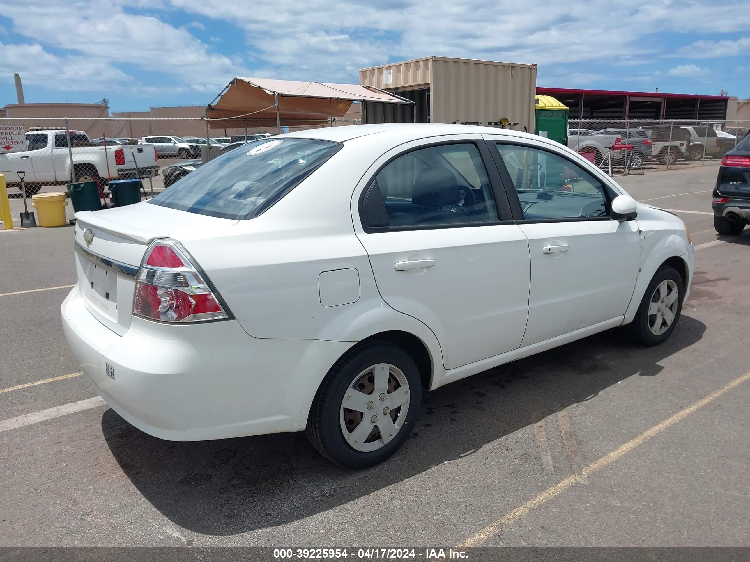 Photo 3 VIN: KL1TD56E59B662375 - CHEVROLET AVEO 