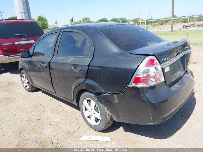 Photo 2 VIN: KL1TD56E89B635638 - CHEVROLET AVEO 